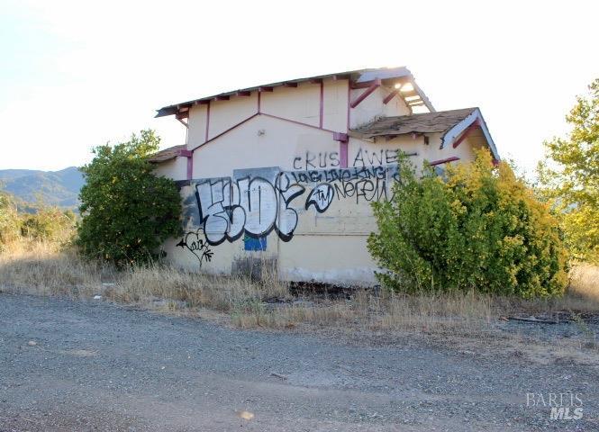 a sign on the side of a building