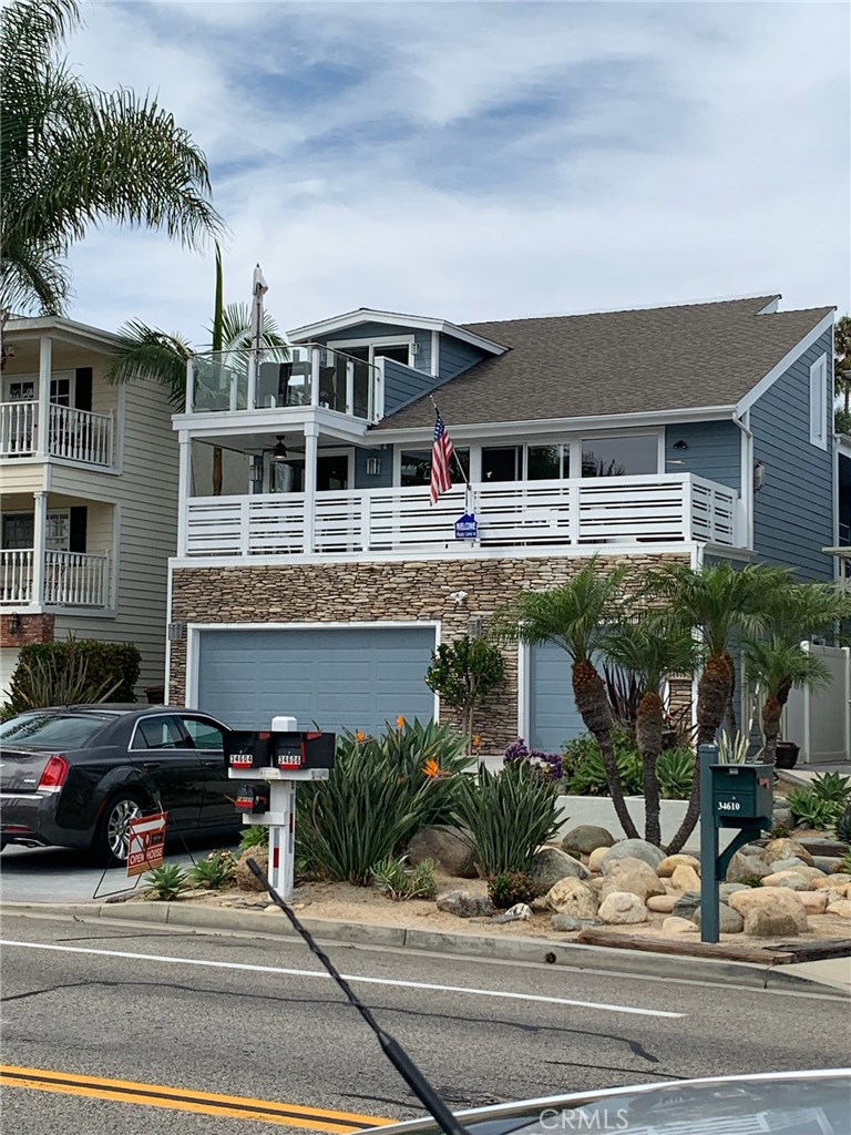 a view of a house with a patio