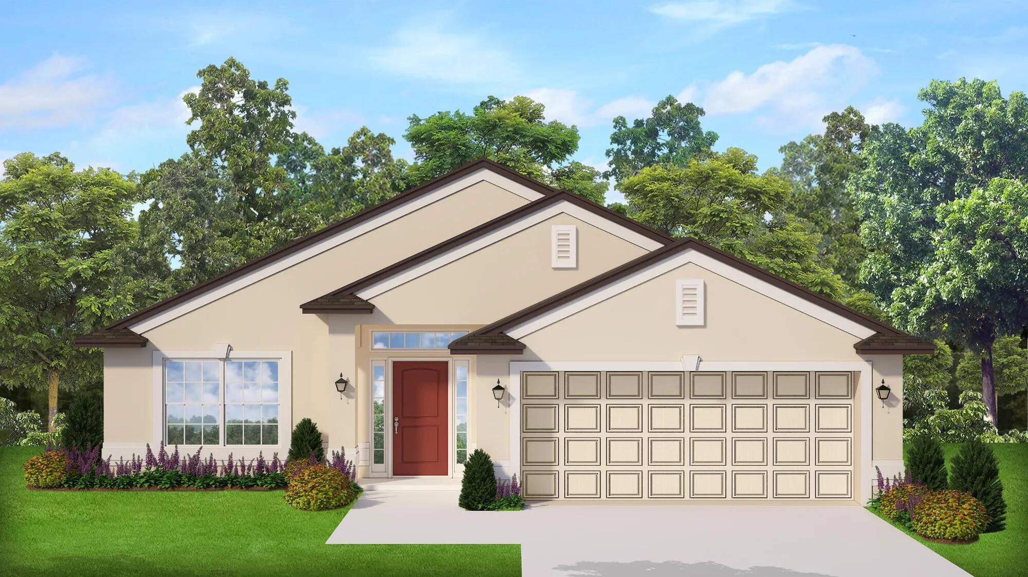 a view of outdoor space yard and front view of a house