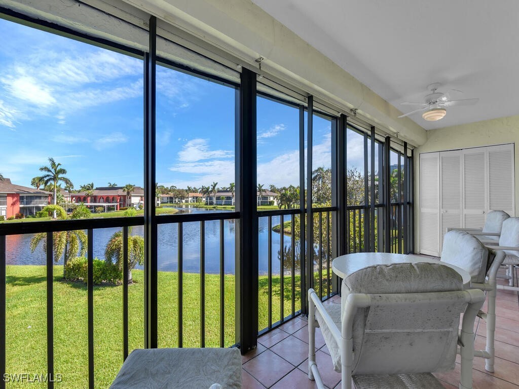 a balcony view with outdoor space