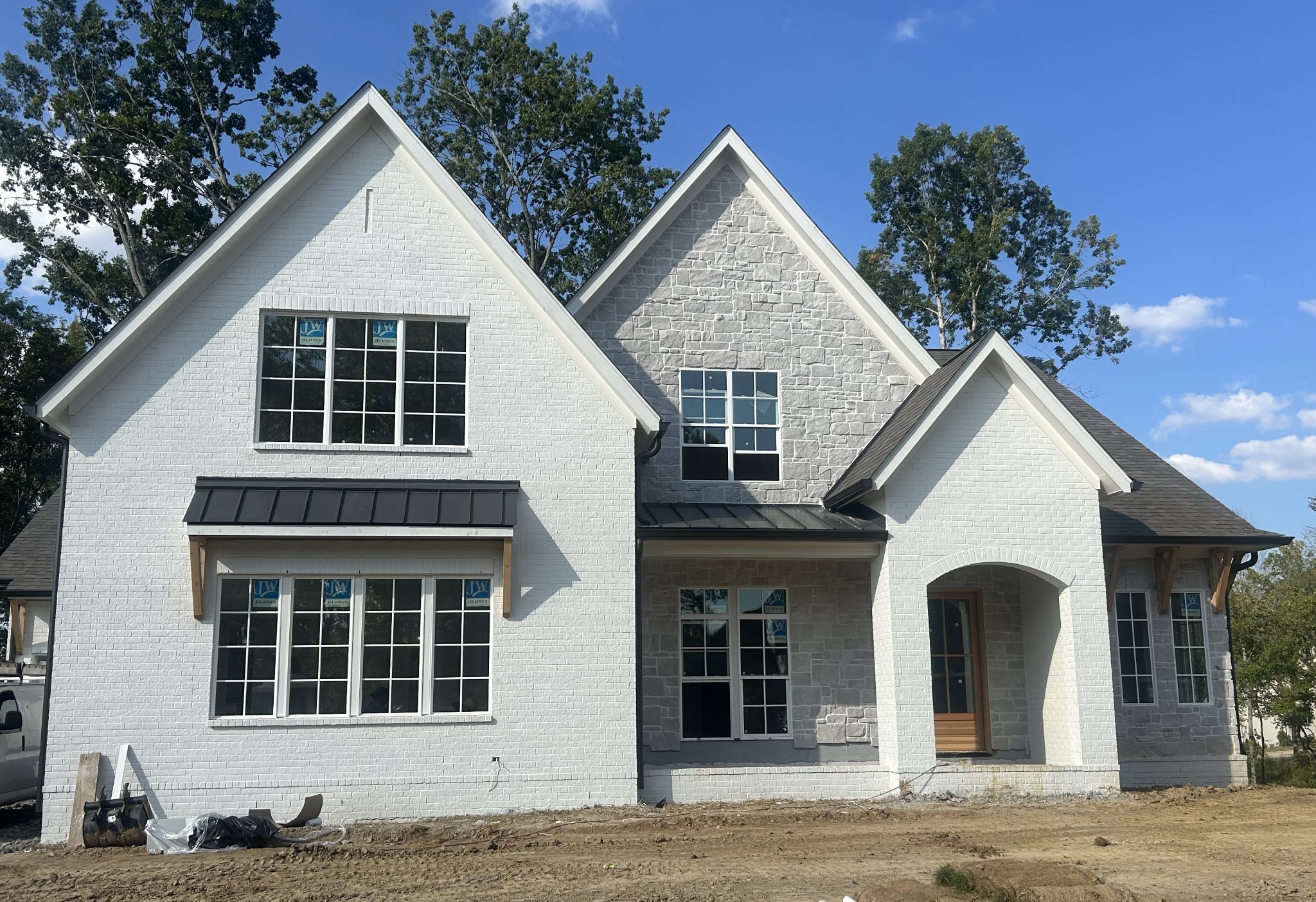 a view of front a house