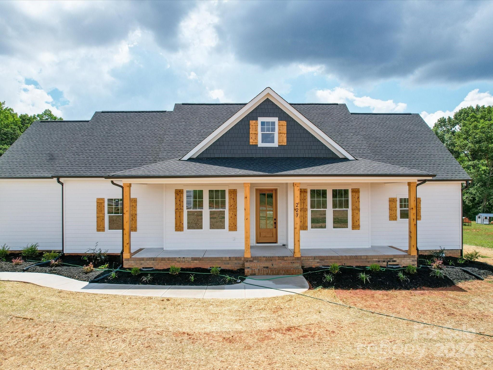 front view of a house