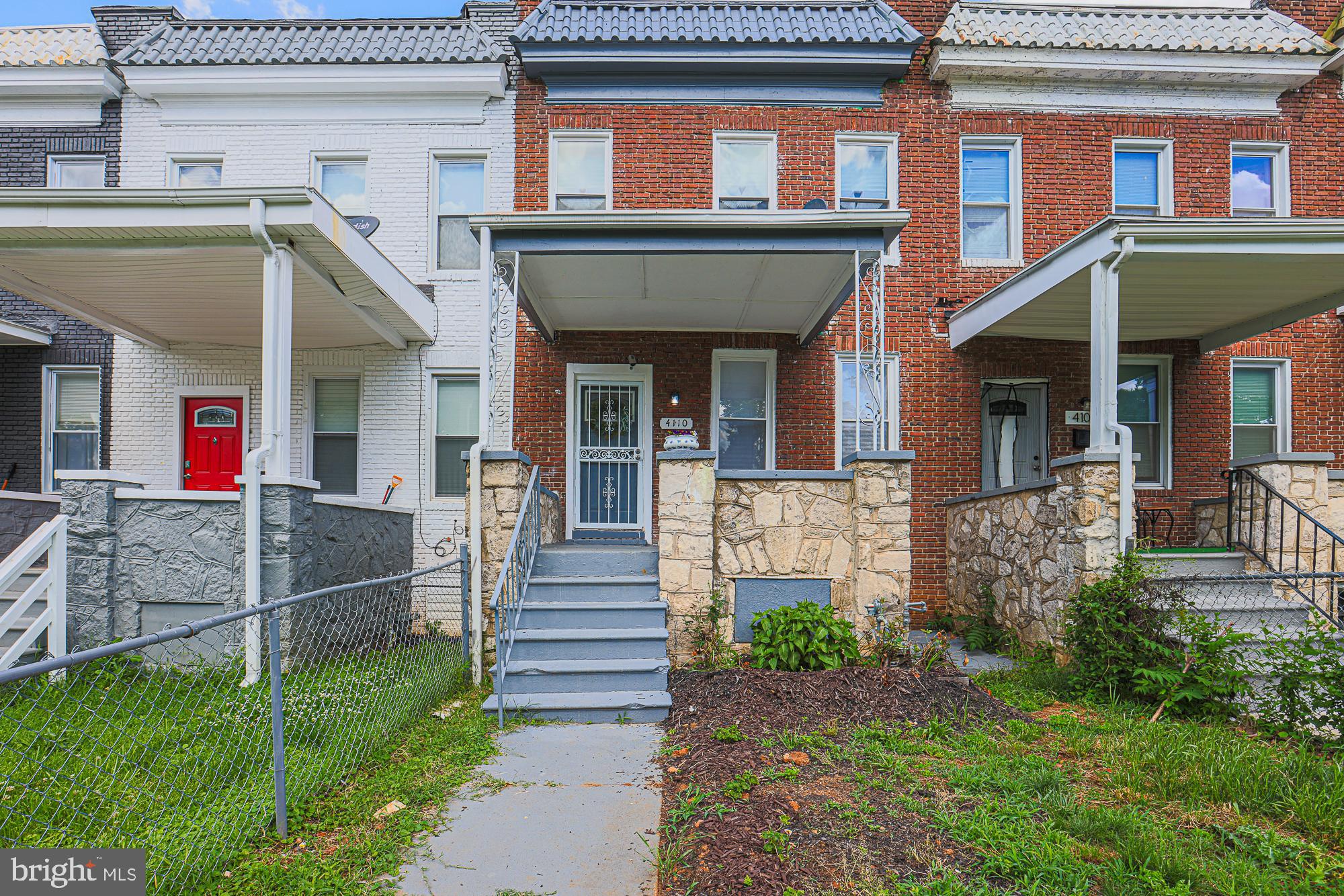 front view of the house