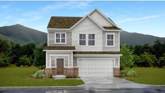 Artist rendering of an Aspen with an C elevation. Colors and garage swing will vary**