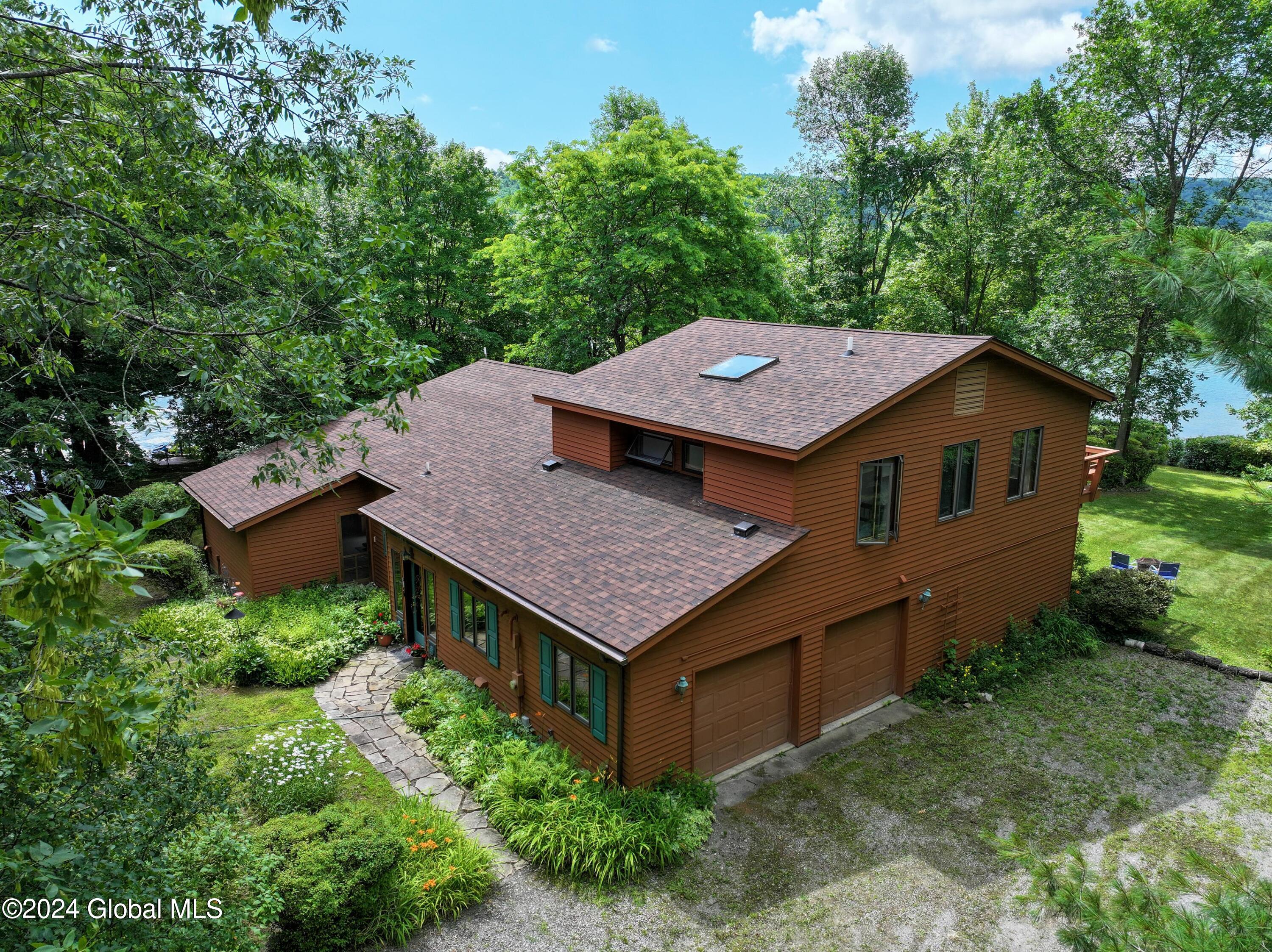 House, View Southeast