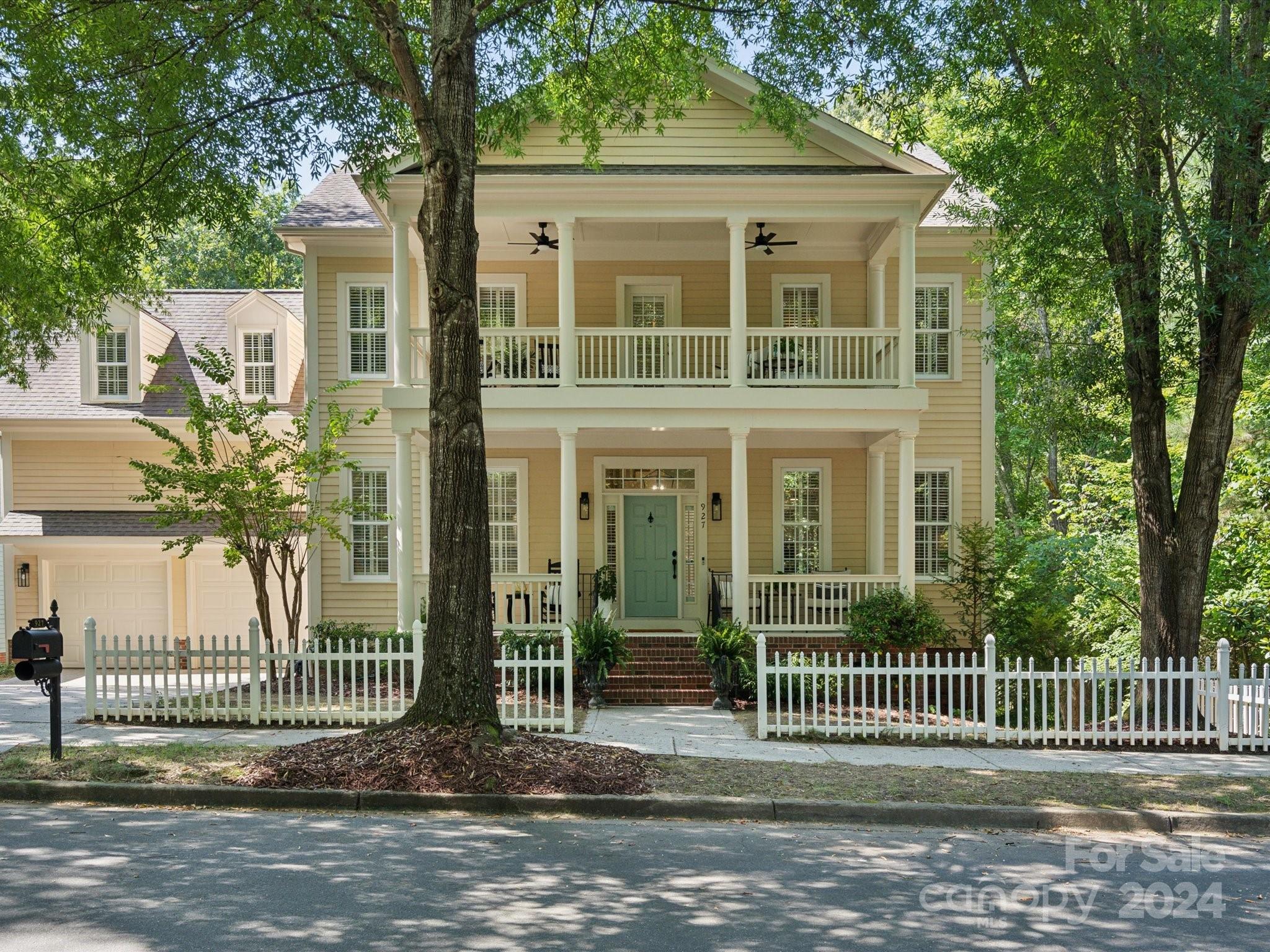 front view of a house