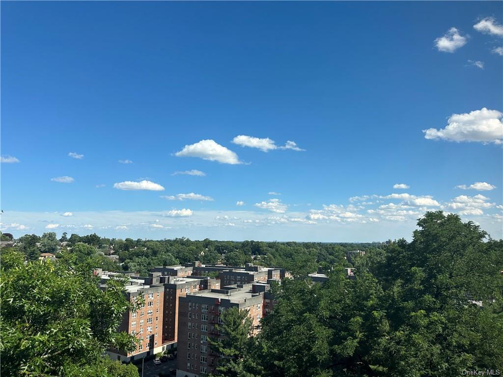 a view of a city with lots of residential buildings