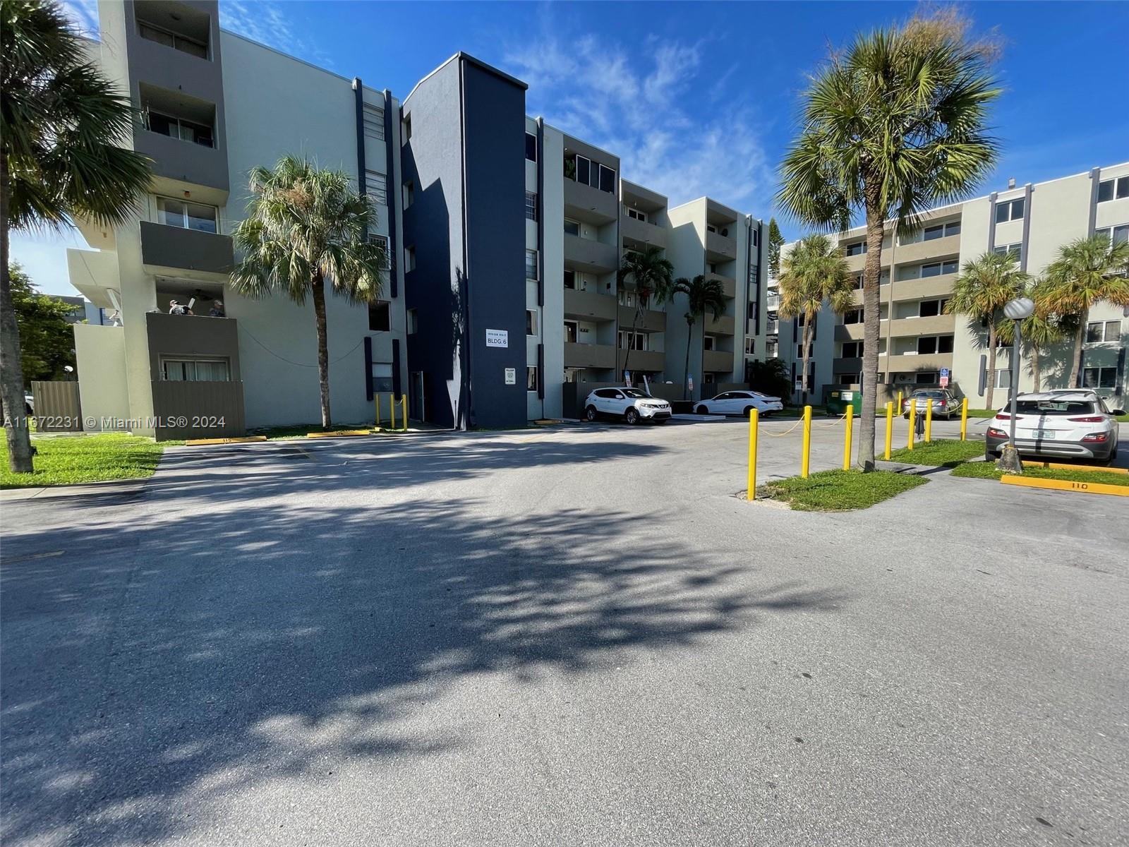 a view of road with building