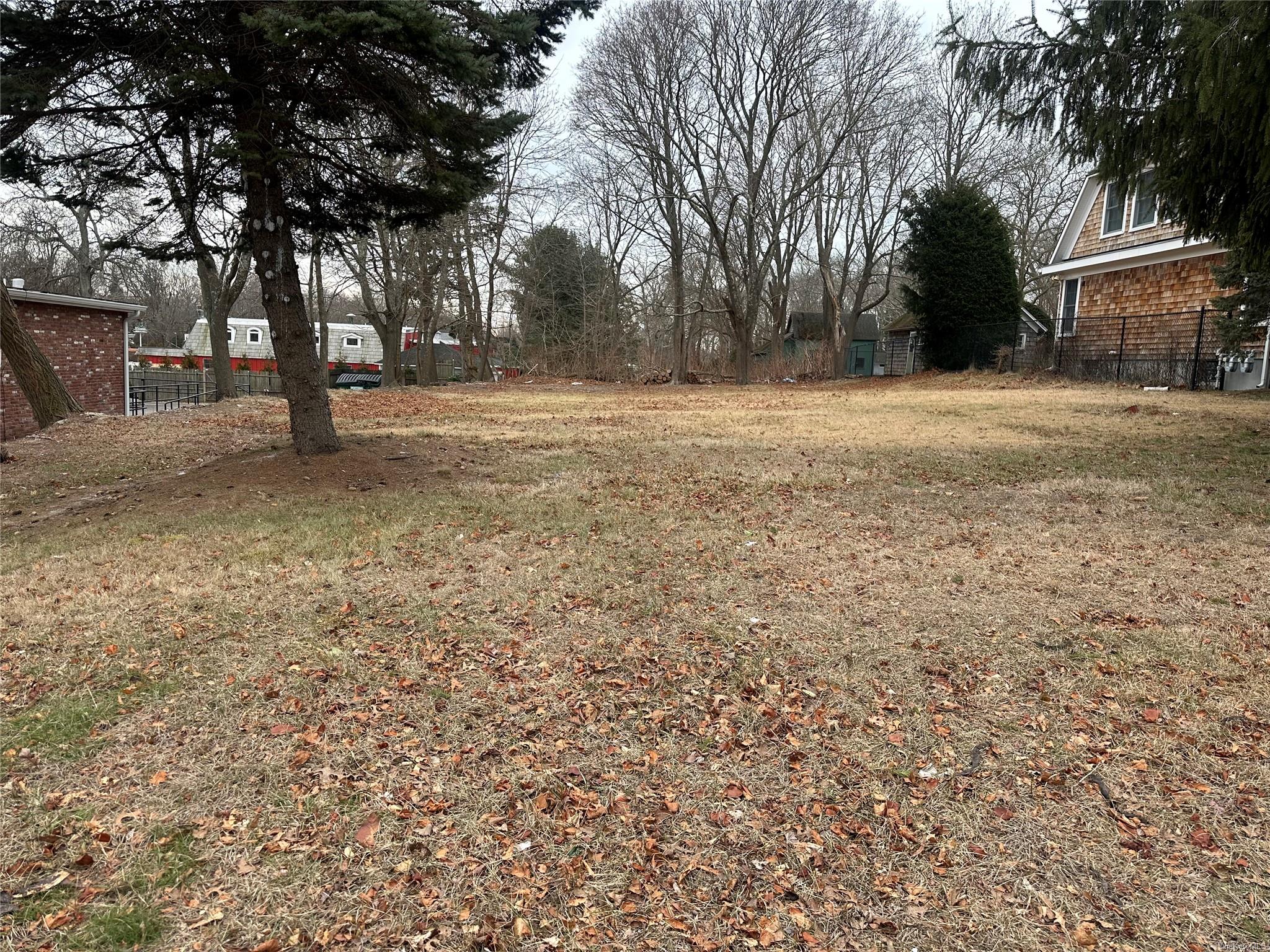 a view of outdoor space with trees