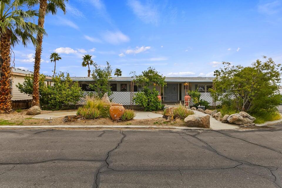 a view of a house with a patio