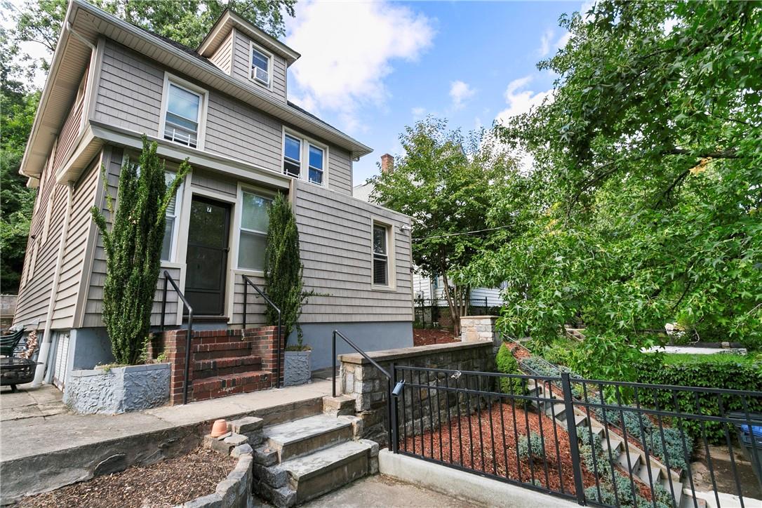 a view of a house with a patio