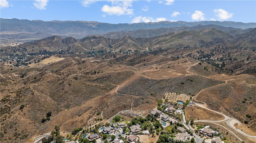 a view of a mountain in the distance