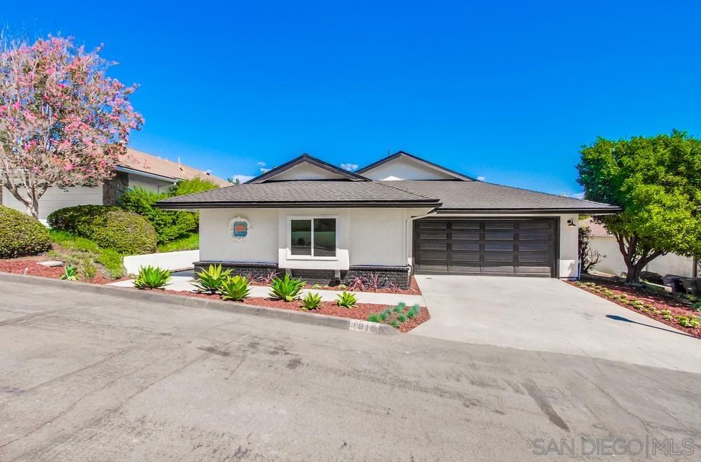 front view of house with a yard