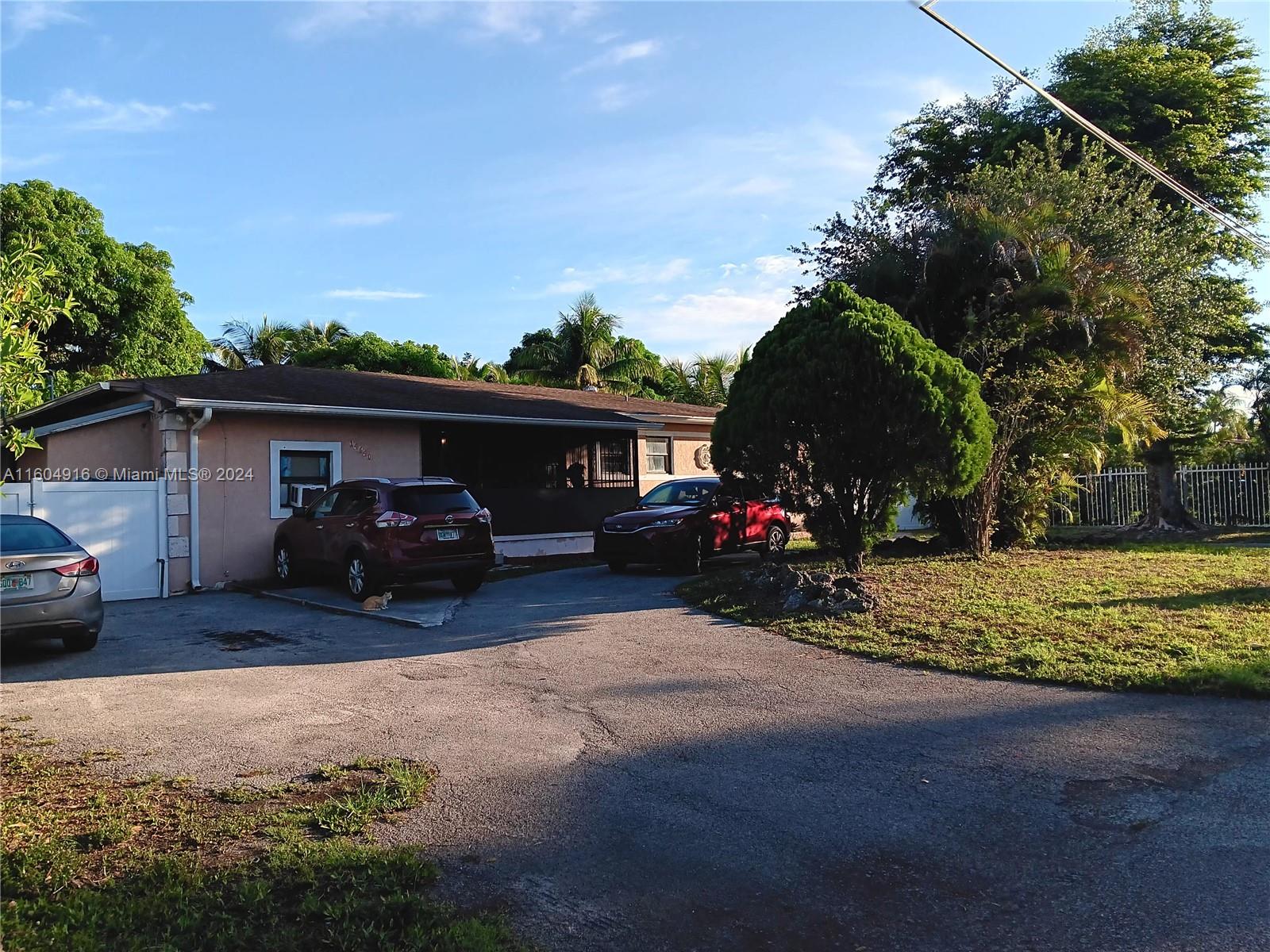 a view of a house with a patio