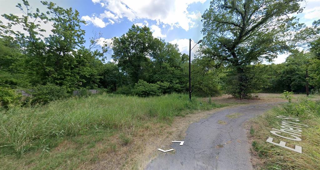 a view of a street view