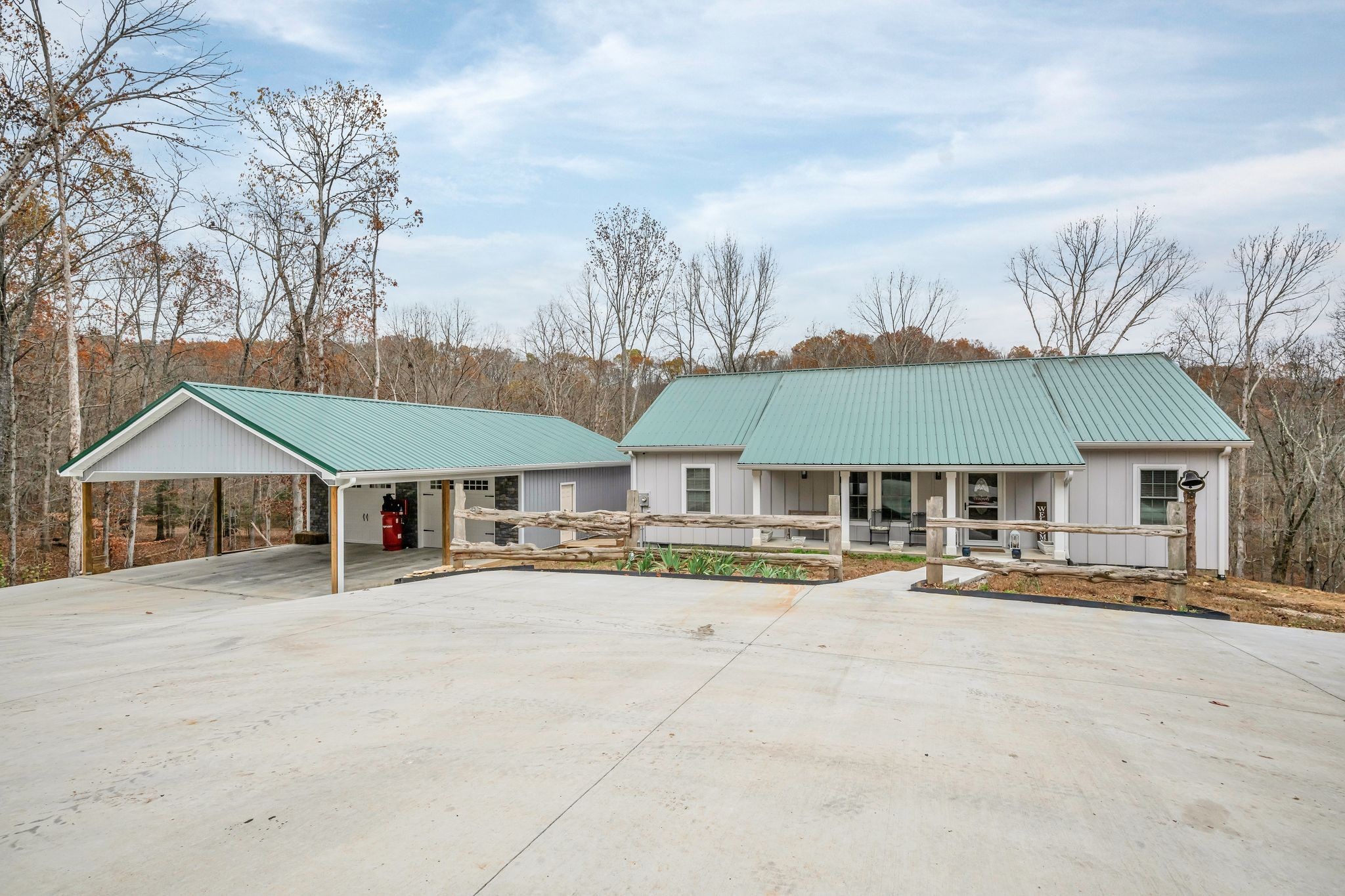 a house with outdoor space