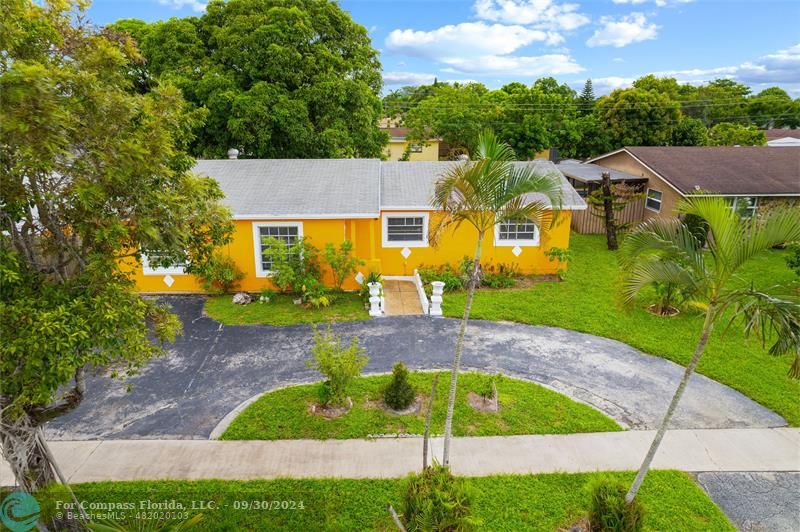 a view of house with outdoor space