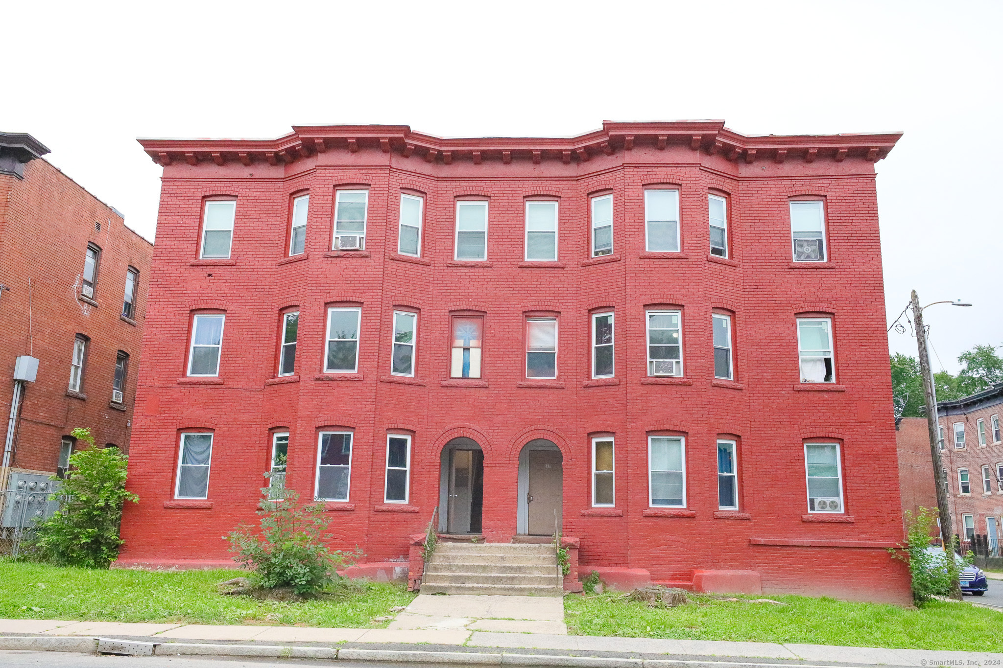 front view of a building