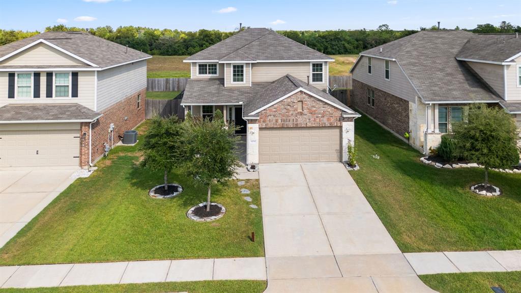 front view of house with a yard