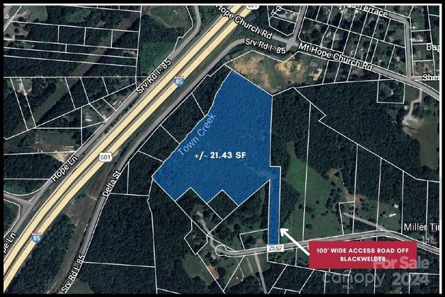 $417,885 | 0 Blackwelder Road | China Grove Township - Rowan County