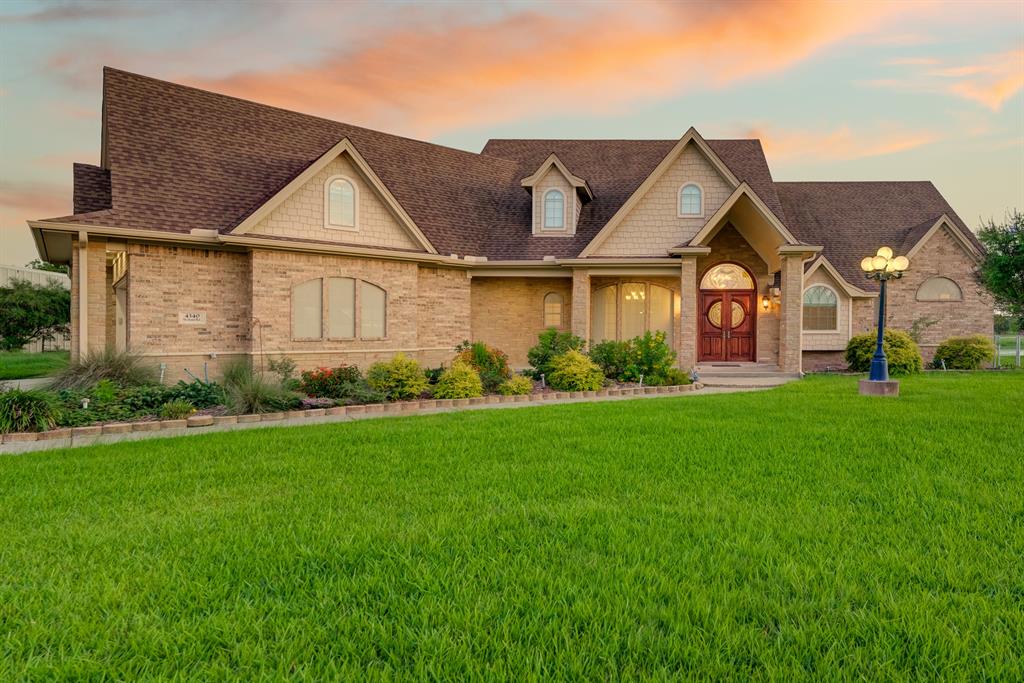 front view of house with a yard