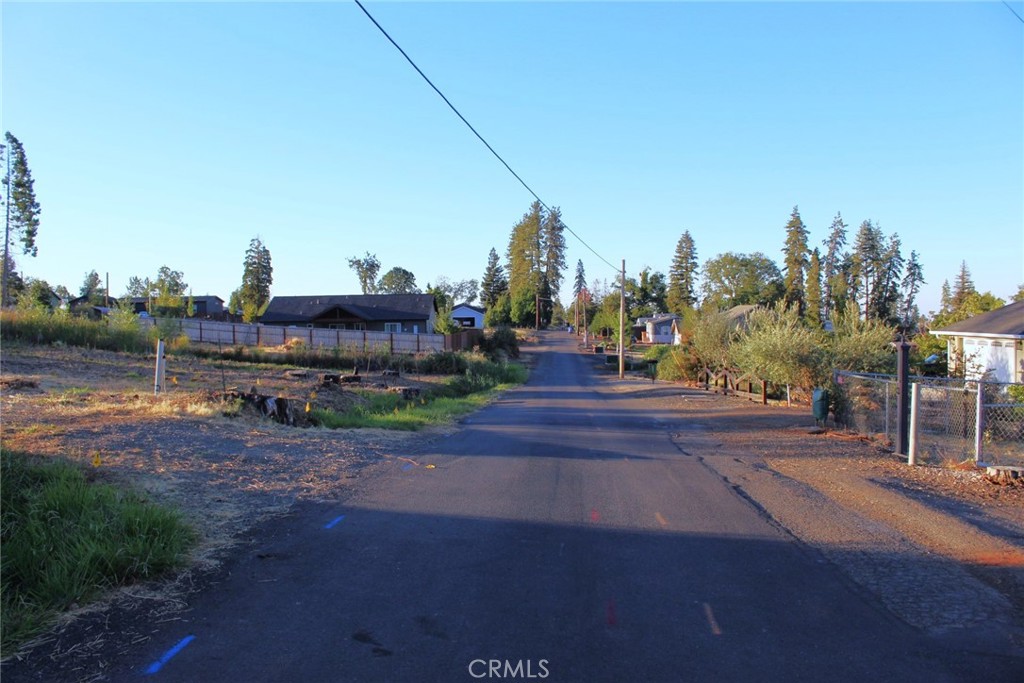 a view of a town with barn house