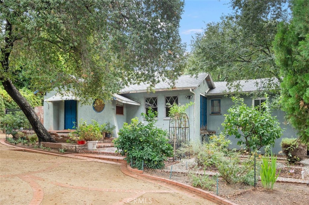 front view of a house with a porch