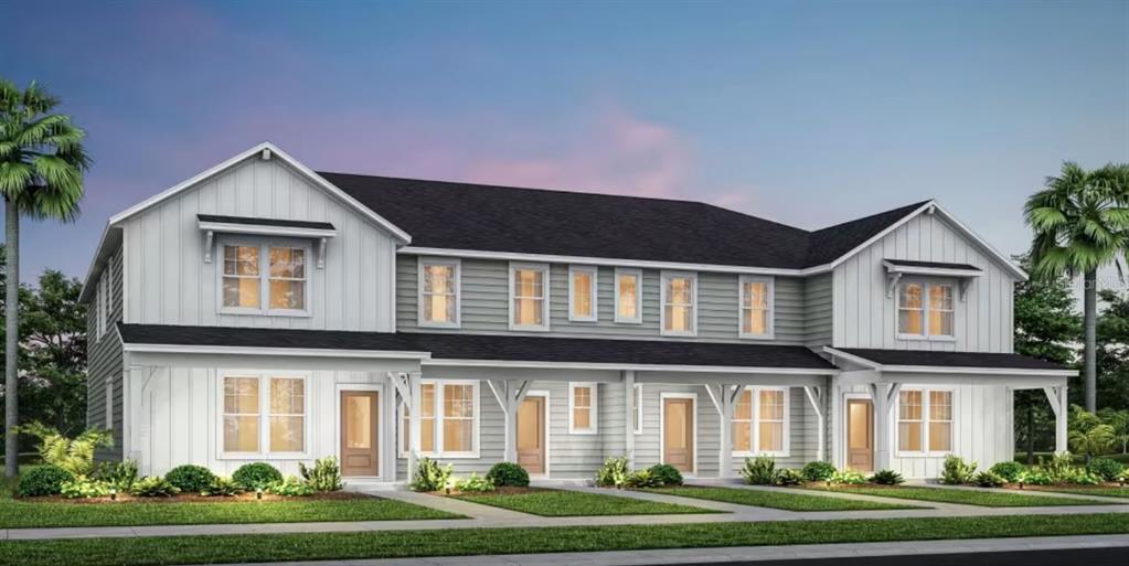 Exterior Design. Artistic rendering for this new construction home. Pictures are for illustrative purposes only. Elevations, colors and options may vary.