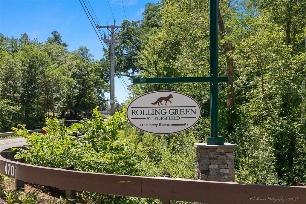 a sign on the side of a road