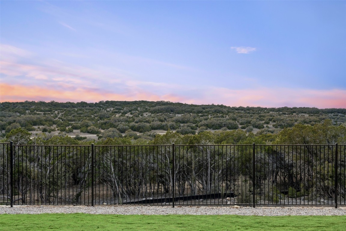 The hill country views are just stunning!