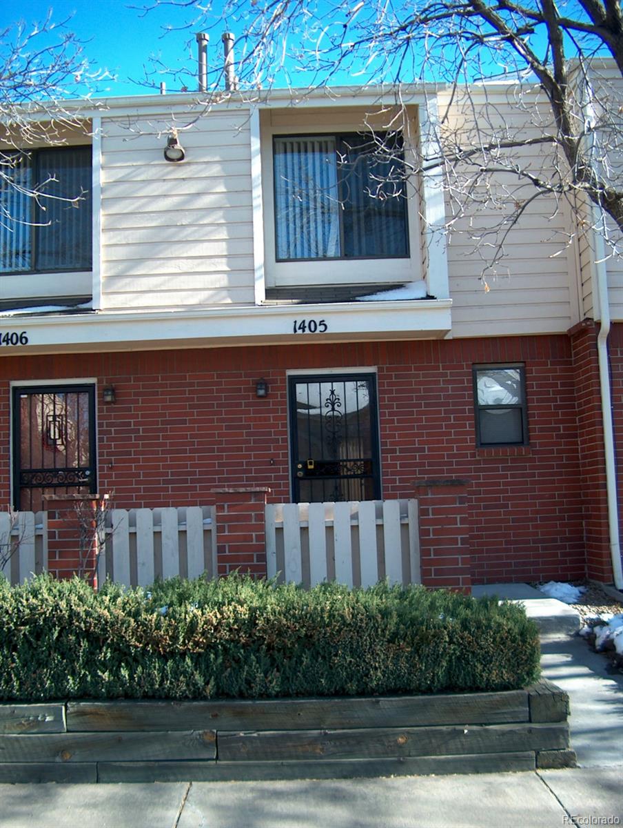 a front view of a house with entryway