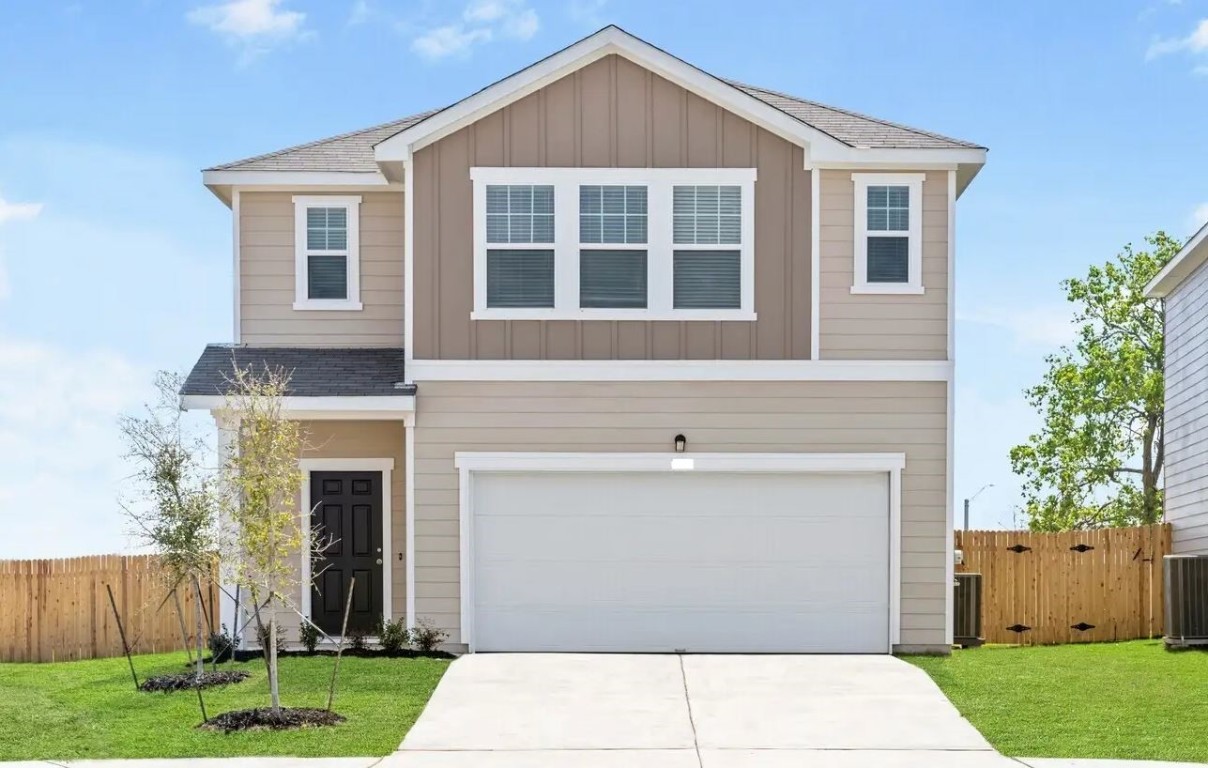 a front view of house with yard