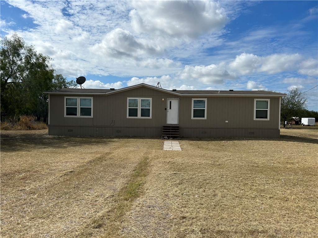 front view of house with yard