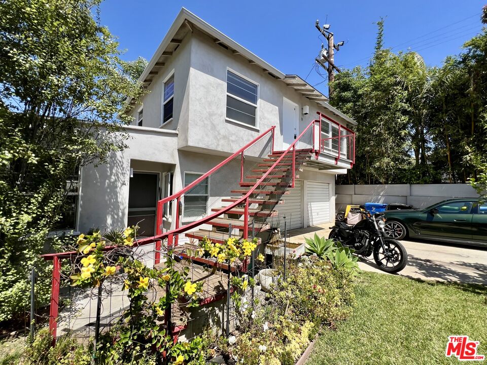 a car parked in front of house