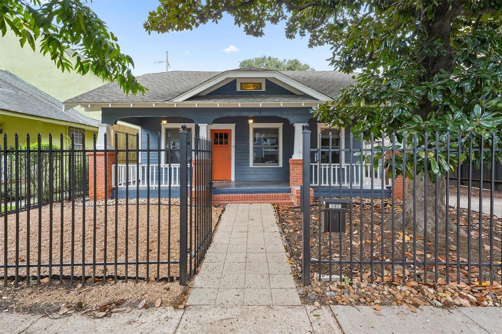 a front view of a house with a porch