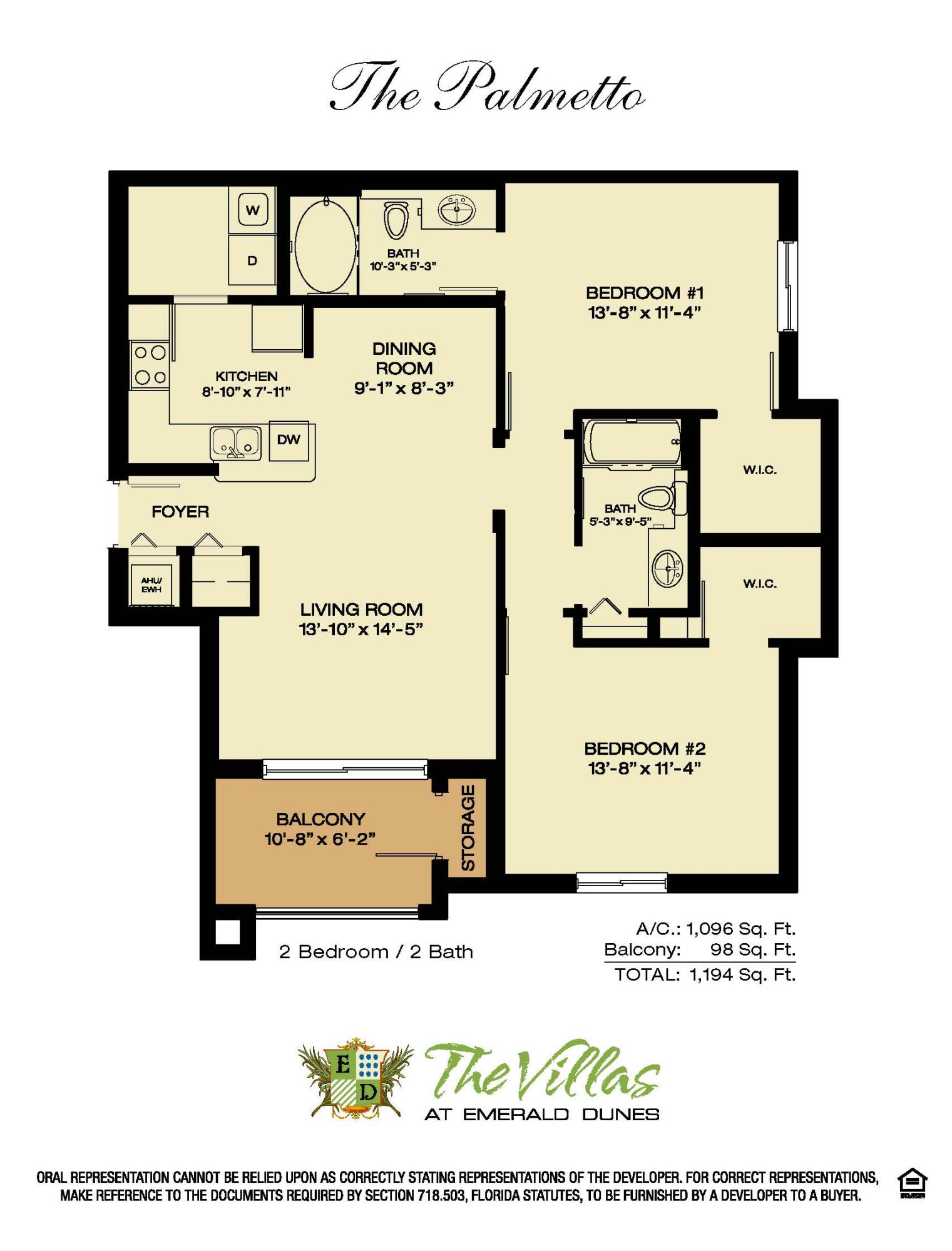 Palmetto Floor Plan