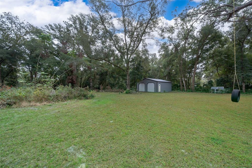 a view of a outdoor space and a yard