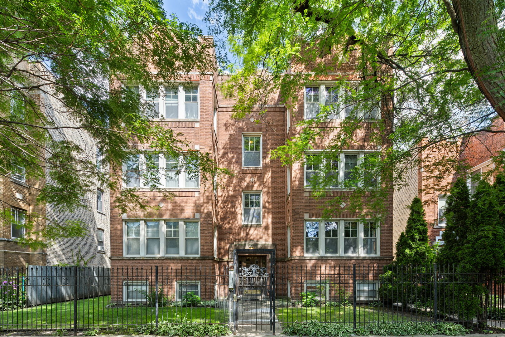 front view of a building