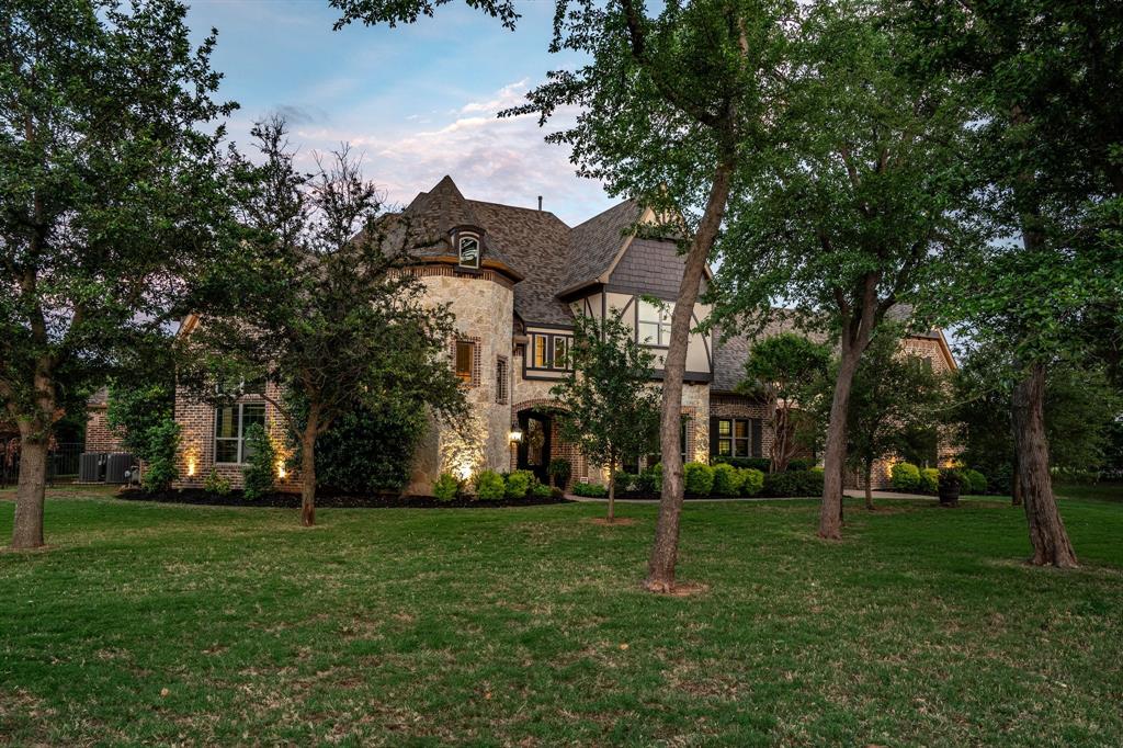 front view of house with a yard