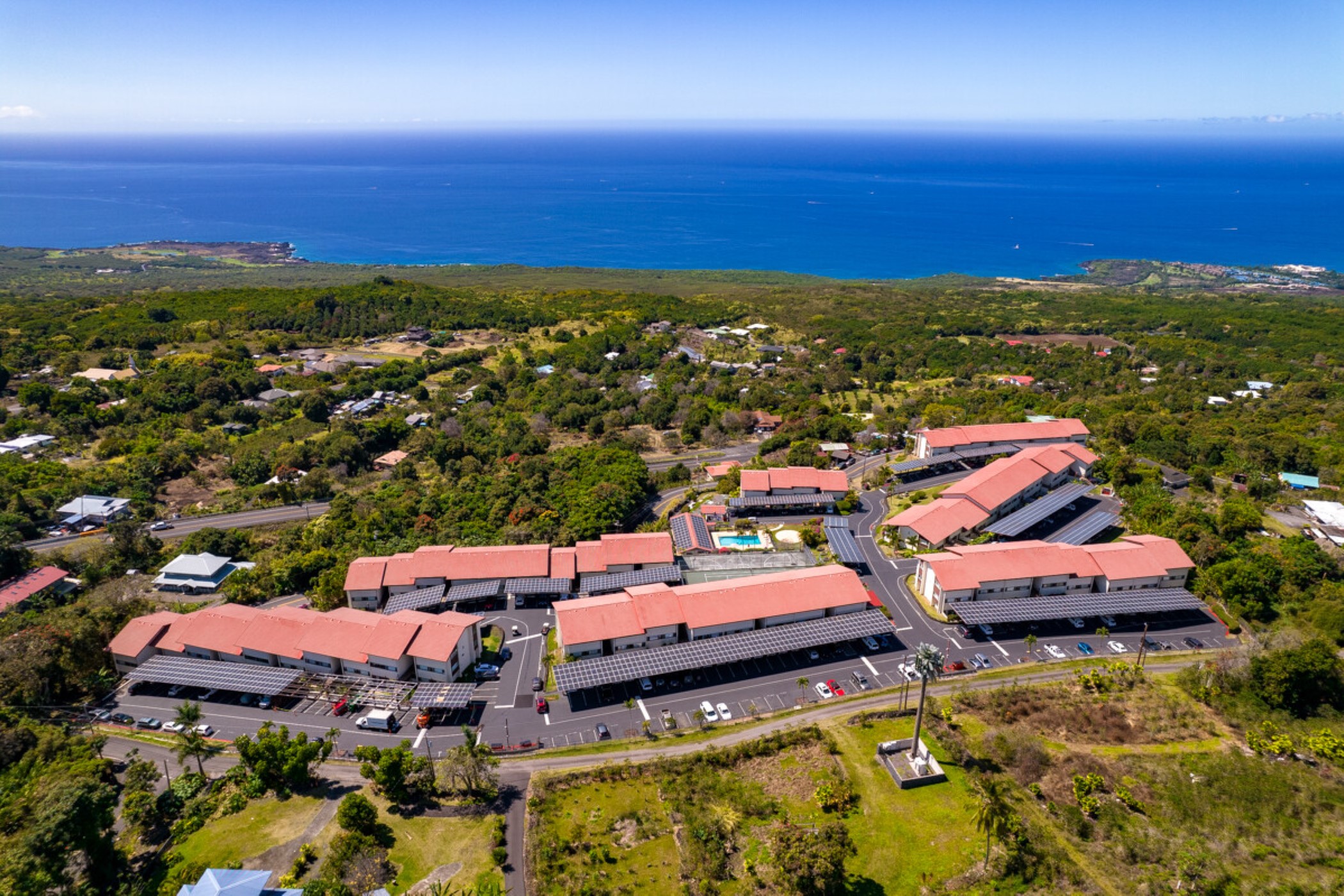 Kona Coffee Villas located in South Kona.