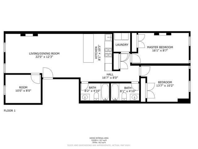 $3,950 | 1393 Flatbush Avenue, Unit 2 | Flatbush