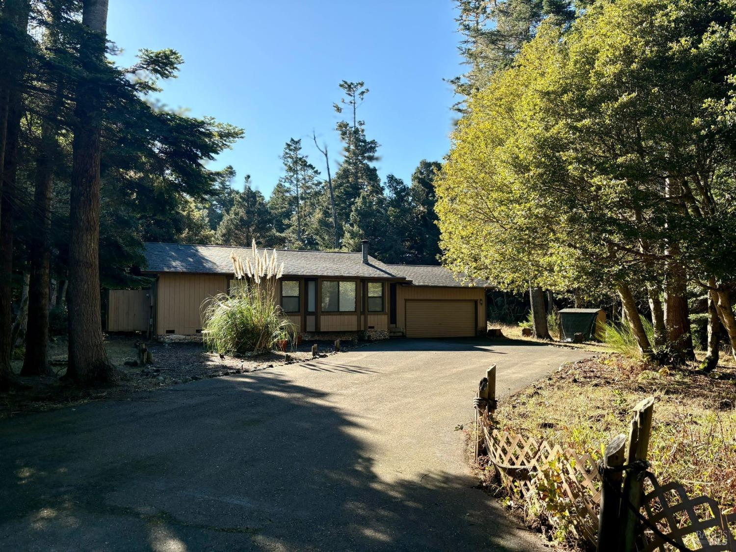 a view of a house with a patio