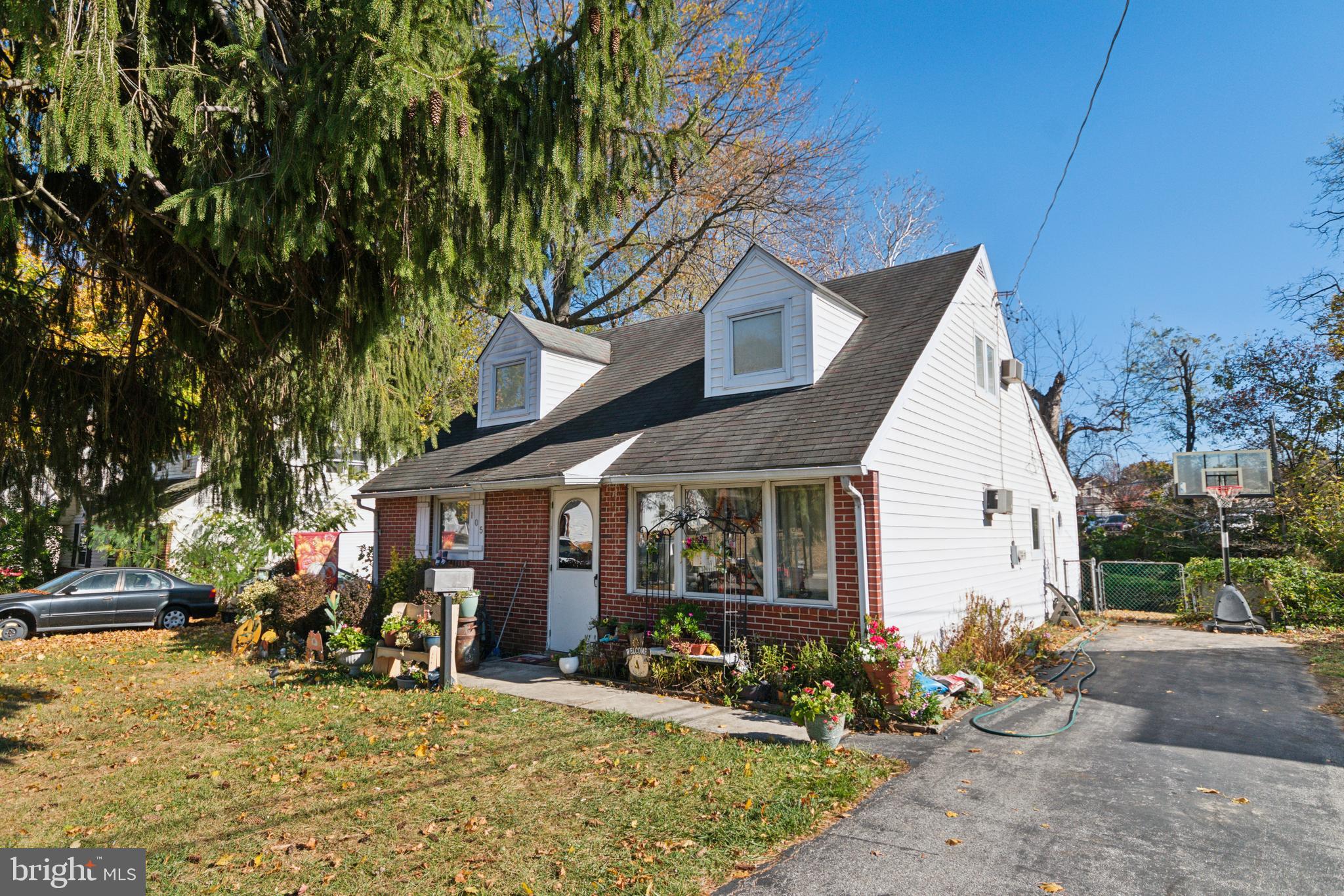 a view of a house with a patio