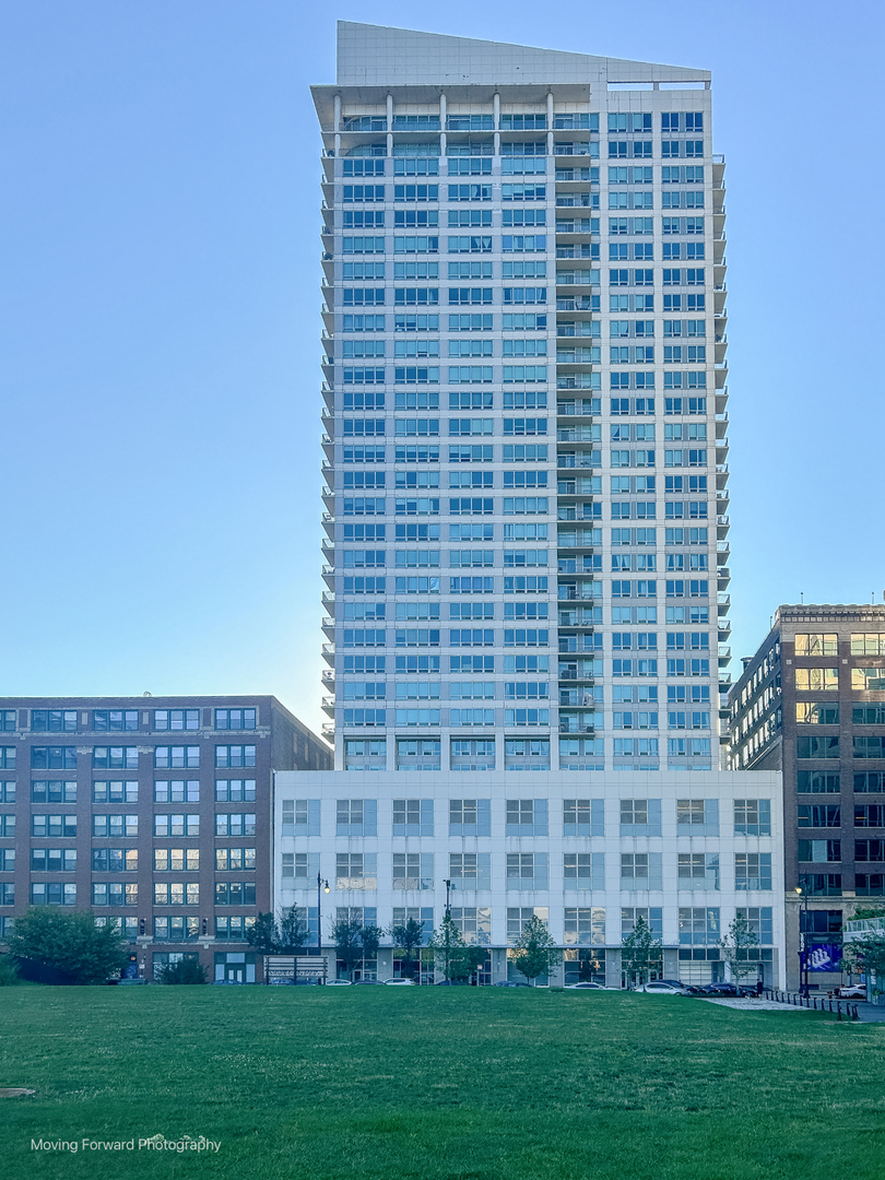 a view of a building with garden