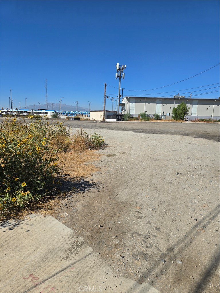 a view of a beach with a yard