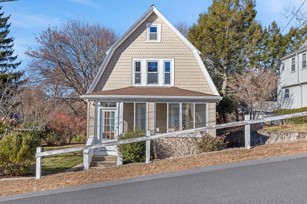 front view of house with a yard