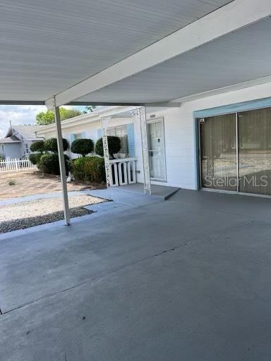 a view of a house with a garage