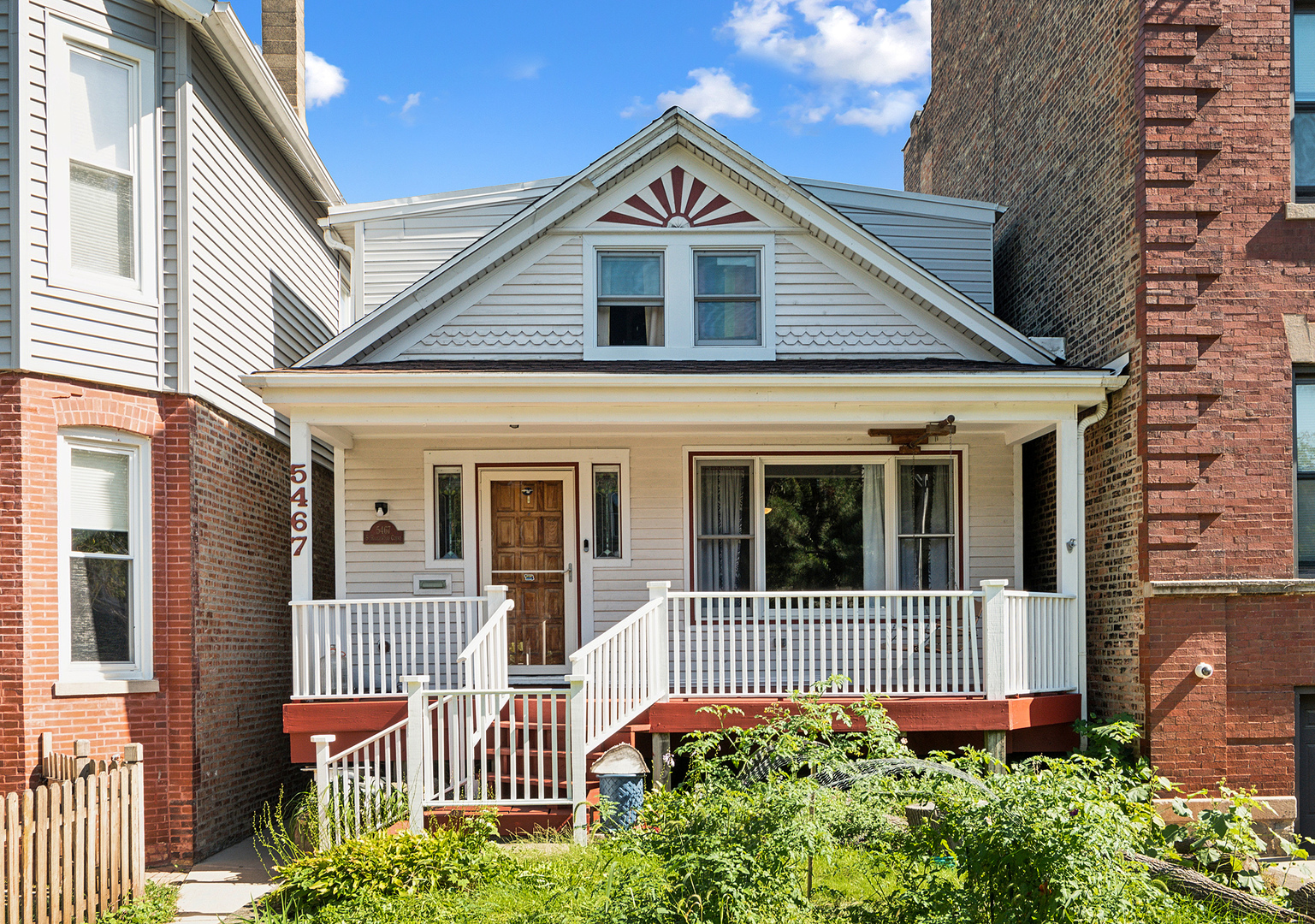 front view of a house