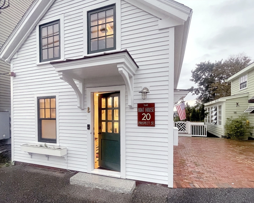 a view of a house with a patio