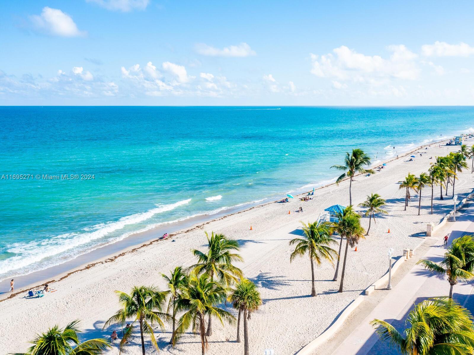 a view of beach and ocean